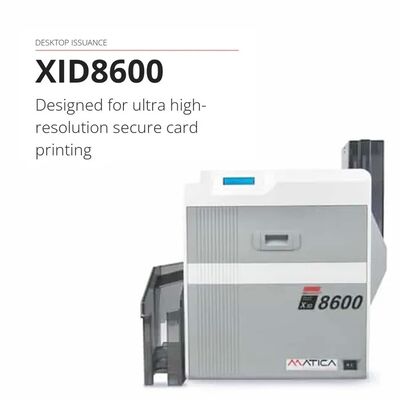 Matica XID8600 600dpi Retransfer Card Printer with Dual-sided Printing and Security Features