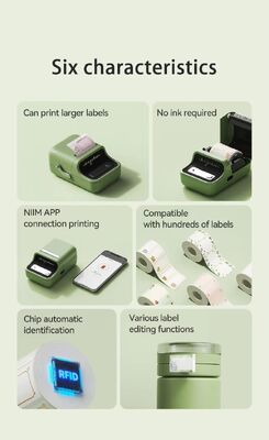 NiiMbot B21 Voice Input Roll Thermal Label Printer Wireless Portable Rechargeable