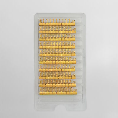 3D Metal Jewellery price cubes Retail Price Display Tags for jewellery watch