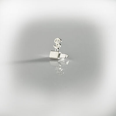 3D Metal USD Pricing Systems price cubes Retail Price Display Tags