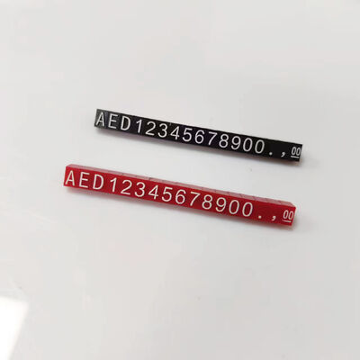 Retail Shop Sale White Cube Display Rack with Symbol and Black Numerals Custom Made