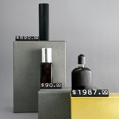 130 pieces Plastics Triangular price cubes Large 10*7.5mm Pricing Systems