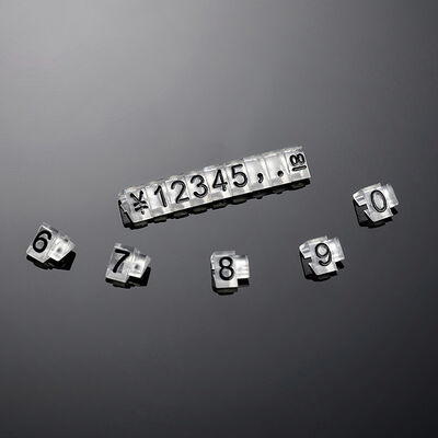 AP3-5-3 Triangular Adjustable Pop Price Tag Cube For Watches Jewellery Retail Racks