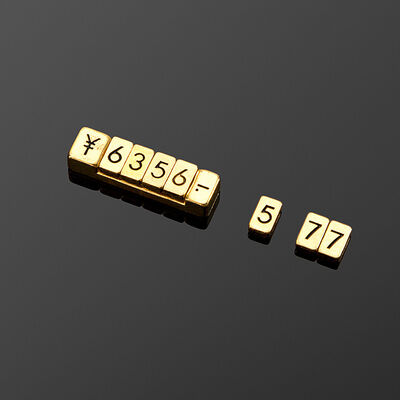 Metal Magnetic attraction price cubes for wacth cigarettes makeups clothing