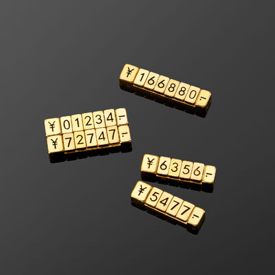 Metal Magnetic attraction price cubes for wacth cigarettes makeups clothing