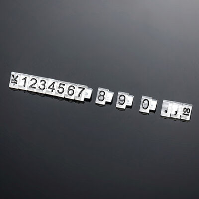 140 pcs AP3-5-3 Triangular MINI Plastic Display for Jewelry Watch Tie Pricing Display