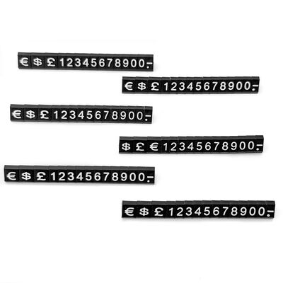 Jewelry Display Mini Price Tag Cubes 5x3mm With Flexible Price Combinations