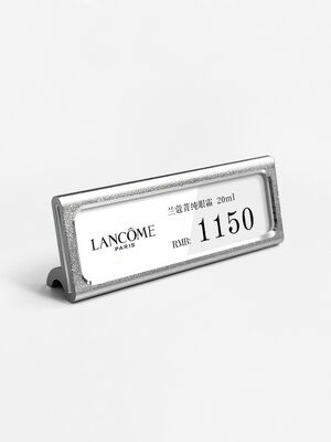 Aluminum Alloy Small Retail Price Display Tags For Red Wine Jewelry Tea Labels