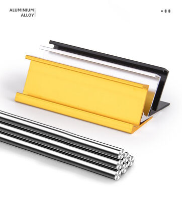 AaL-60-22 L Plastics Retail Price Display Tags Reusable With Aluminum Alloy Base