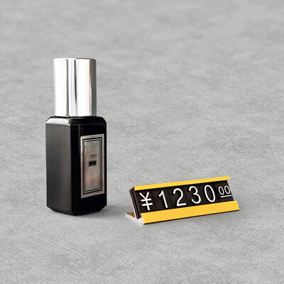 S Metal Base Gold Color Price Display Stands Small Price Holder Stand Reusable