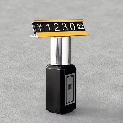 AaL-49-17 S Metal Base Plastic Price Tag Cubes For Watches Jewelry Stores