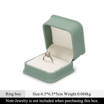 BPU03 PU Leather Square Luxury Gift Box Set For Jewelry Display And Packaging