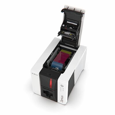 Evolis Zenius 2 Card Printer With 300 Dpi Resolution Single Sided USB 2.0 Connectivity