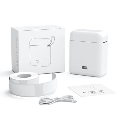 Home Bluetooth Wireless Mini Pocket Label Maker Machine with Tape