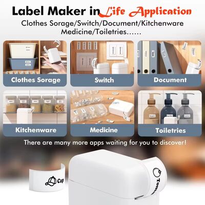 Mini Wireless Thermal Label Printer Portable Handheld For Fast Printing