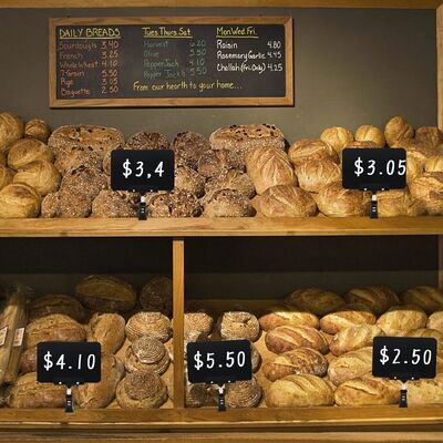 Double Sided Plastic Sign Holder Clip for Supermarket Shelves