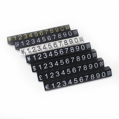 15x11mm Waterproof ABS Jewelry Price Tags - 1000pcs
