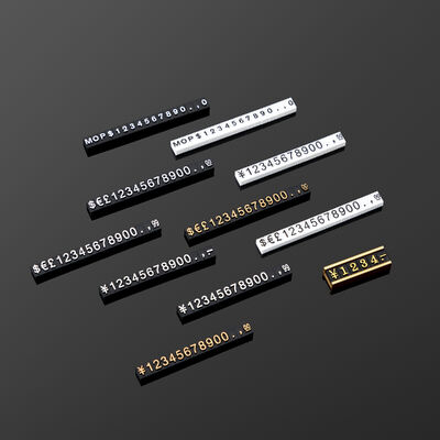 5x3mm ABS Self-Adhesive Jewelry Price Tags 3000 Pieces