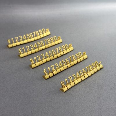 Adjustable Durable Versatile Price Tag Cube for Jewelry Display and Pricing