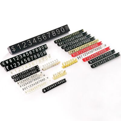 140 pcs AP3-5-3 Triangular Plastics Jewelry Price Cubes for other price displays