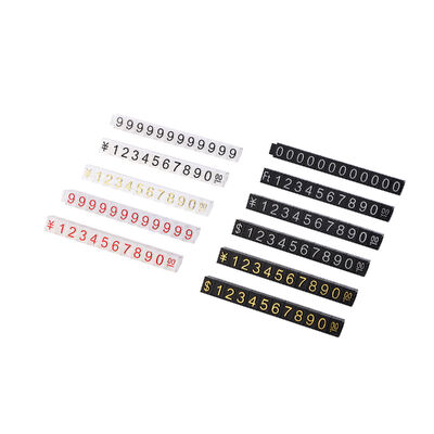 Jewelry Watch Ring Acrylic Price Tag Cube Adjustable Sale Blocks Tags Display Cubes