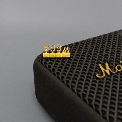 3D Metal Pricing Systems 8 mm Price Cubes Retail Price Display Tags