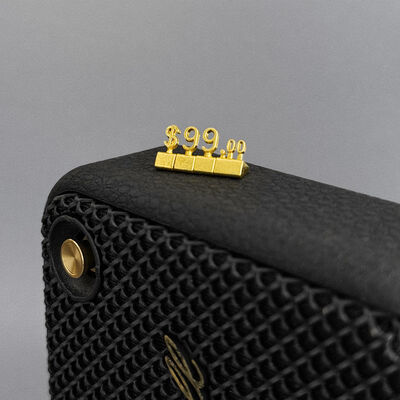 3D Metal Pricing Systems 8 mm Price Cubes Retail Price Display Tags