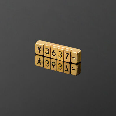 Metal Pricing Cube for  wine tea supermarkets bakeries and other price displays