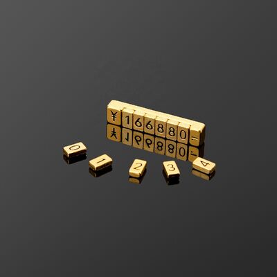 Metal Pricing Cube for  wine tea supermarkets bakeries and other price displays