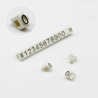 Convex Digital Metal Jewelry Display for Luxury Pricing 5*3