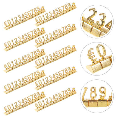 3D Metal Retail Price Display Tags for cigarettes makeups wine tea supermarkets