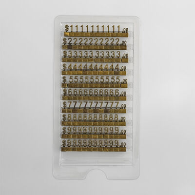 3D Metal Jewellery price cubes Retail Price Display Tags for jewellery watch