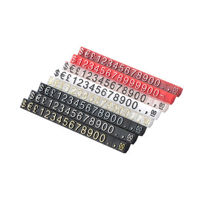 Adjustable Fashion Jewelry Display Price Tags 3mm Thick For Watches And Rings