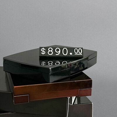 130pcs 10*7.5mm Triangular Price Cubes for  jewelry watches cigarettes makeups