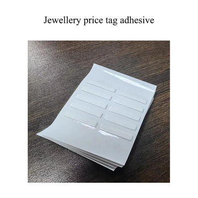 15*2mm Acrylic Price Cubes Transparent Nano No Residue Adhesive