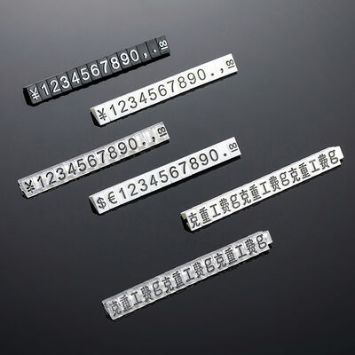 AP3-5-3 Triangular Plastic Price Cubes For Jewelry And Luxury Goods