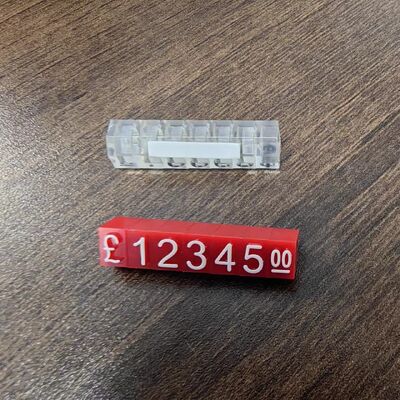 Acrylic Double Sided Tape Jewelry Price Cubes For Securing 15*2mm