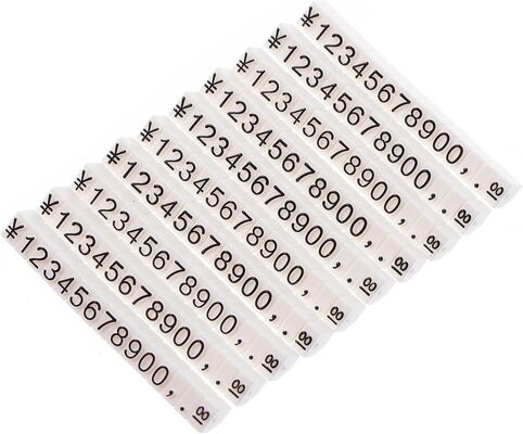 Jewellery Plastic Sales Tag Holder Display Stand