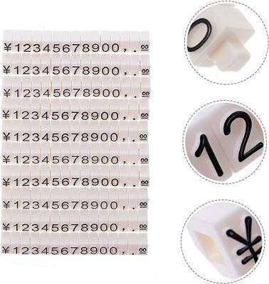 Jewellery Plastic Sales Tag Holder Display Stand