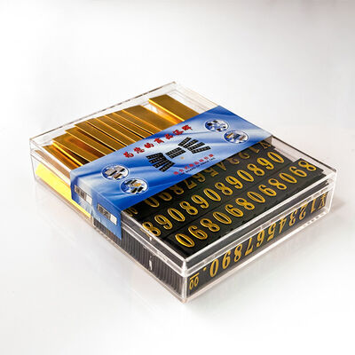 AaL-60-22 Metal Base Plastic Combined Price Label Euro Snap Number Digit Cubes