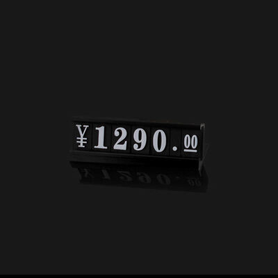 AaL-60-22 Aluminum Alloy Supermarket Price Tags Holder For Jewelry Watch Display