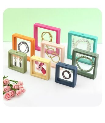 Custom Acrylic PE Jewelry Display Box for Rings and Necklaces