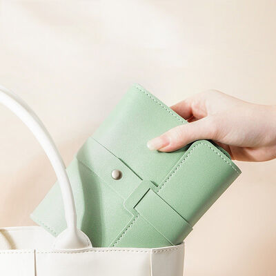 Travel Friendly Portable Jewelry Organizer Bag With PU And Rhinestone Material