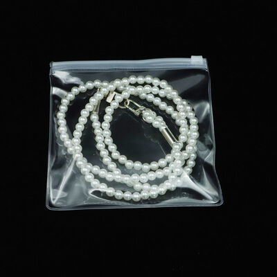 100pcs EVA Zipper Jewelry Storage Pouch Portable Organizer Travel Bag