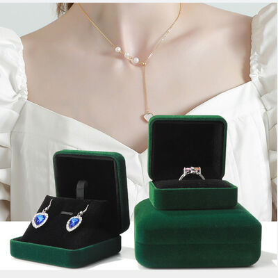 Luxury Jewelry Gift Packaging Box Set With Customizable Logo