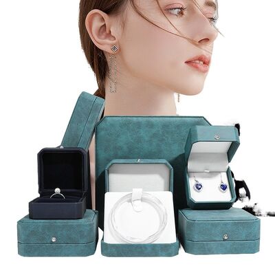 OEM Tibetan Velvet Packaging Box Customized Jewelry Packing Box