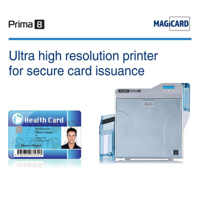 prima 8 High Resolution Single Sided ID Card Printer For Applications In Jewelry Education